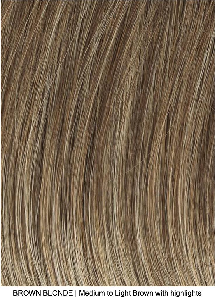 Brown Blonde Synthetic Wig Q89571