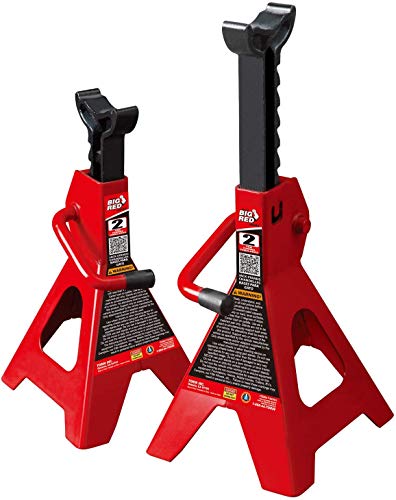 2 Ton Hydraulic Trolley Floor Jack with 2 Jack Stands H84495