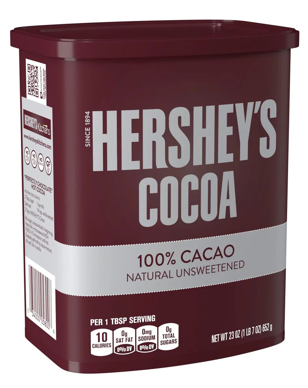 Natural Unsweetened Cocoa 23 oz. D7981