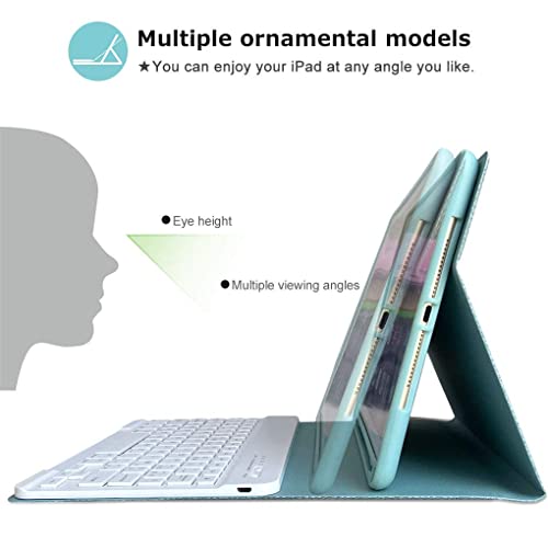 Keyboard Case for iPad 9.7" with Detachable Keyboard and Pencil Holder X44973