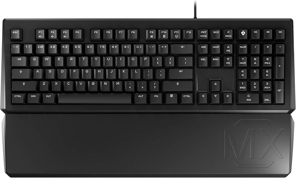 Black Mechanical Keyboard with Palm Rest A78835