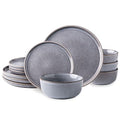 12pc Stoneware Dinnerware Set, Service for 4 N24031
