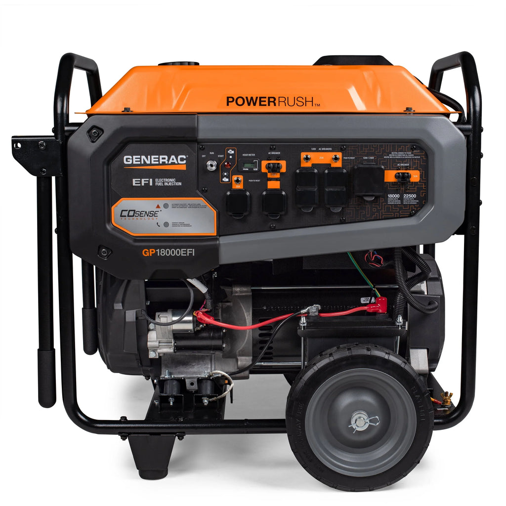 18000 Watt Electric Start Gas Powered Portable Generator Y32499
