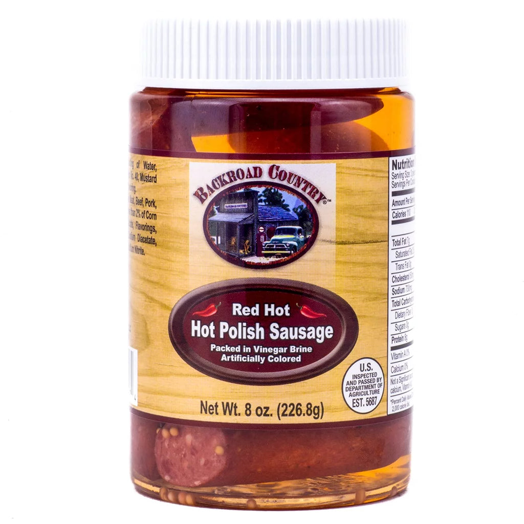 Pickled Hot Polish Sausage, 2-Pack 8 oz. Jars M543918