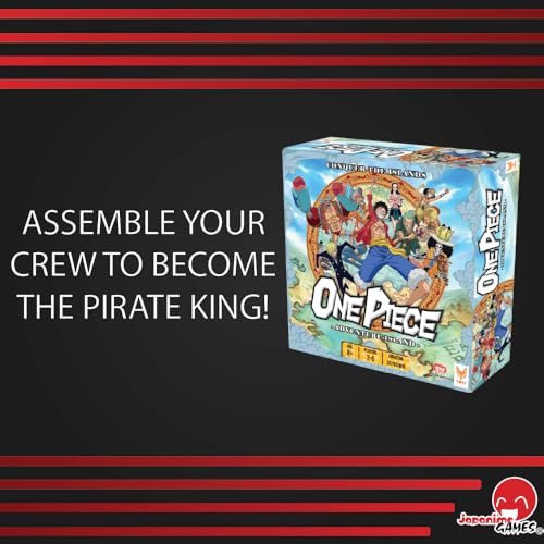 One Piece Board Game, 2-8 Players, 30-45 Min, Ages 8+ F952646
