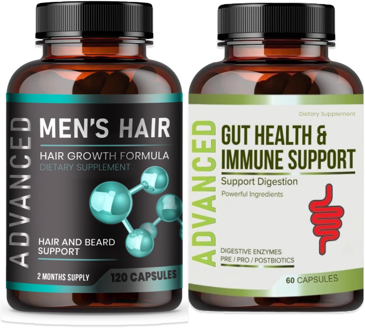 Hair Growth Vitamins, 120 Capsules T9662