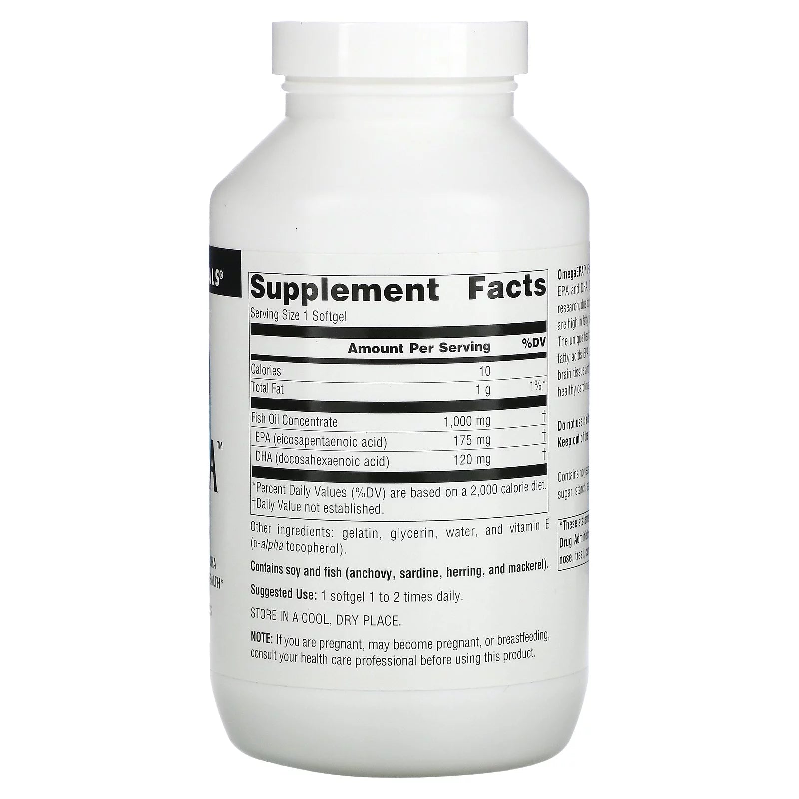 Omega EPA Fish Oil, 200 ea R3754