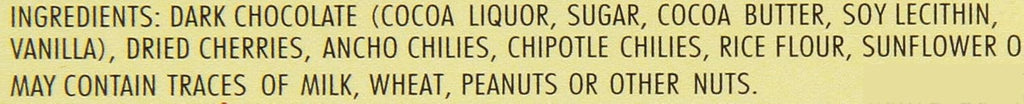 Dark Chocolate Chilies Cherries 3.2 Ounce Pack of 12 E467856