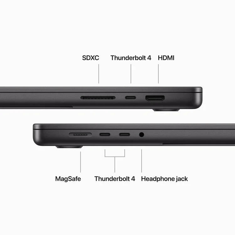 Space Black 16-inch MacBook Pro M3 Pro 18GB 1TB H612