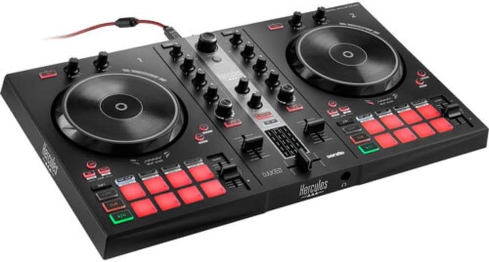 2-Deck USB DJ Controller with Audio Cable X90969