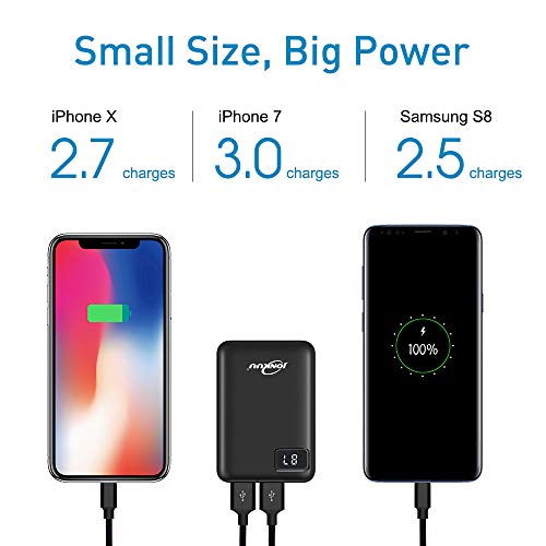 10000mAh Power Bank with LCD Display H908044
