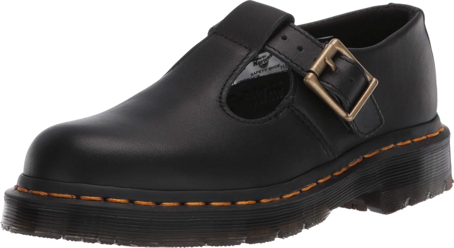 Black Soft Toe Slip Resistant Mary Jane O38248