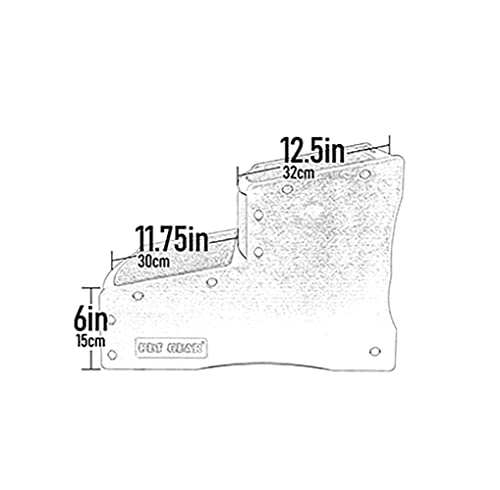 Chocolate 2-Step Pet Stairs P78823