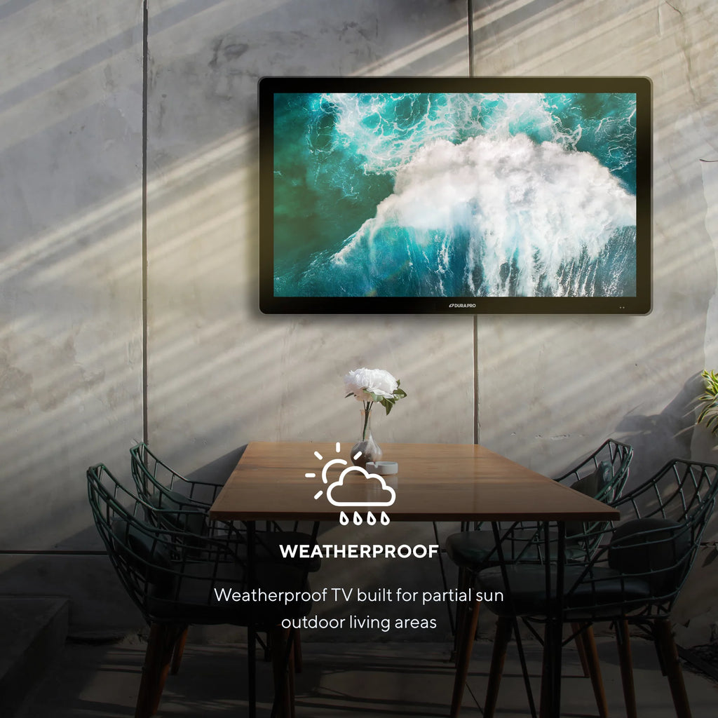 43" Outdoor Partial Shade 4K UHD LED TV with Waterproof Remote M95294