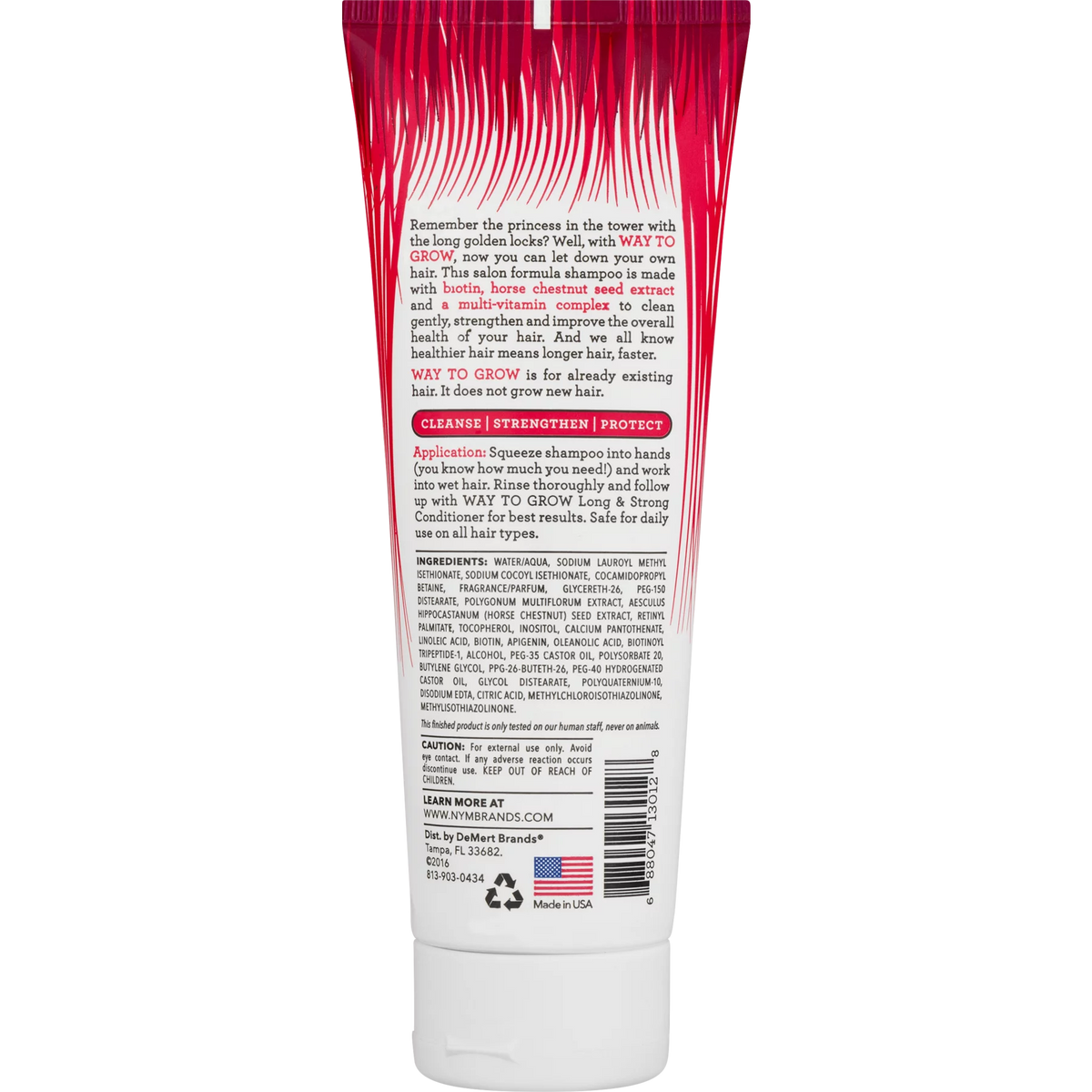 8 oz Long Hair Shampoo C779029