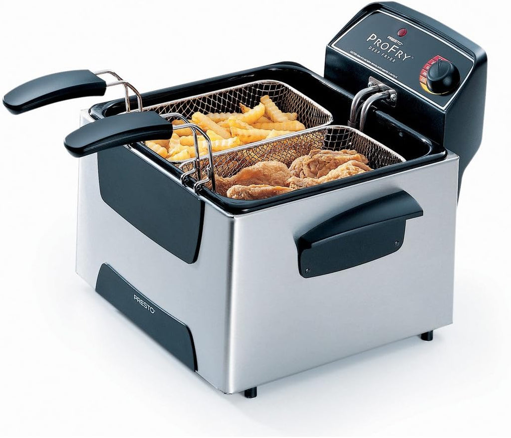 1800W 12-Cup Stainless Steel Deep Fryer L21152