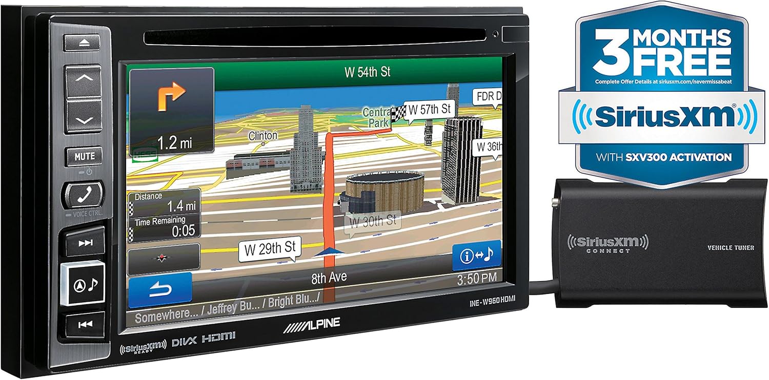 Audio Video Nav System with Sirius XM tuner D799