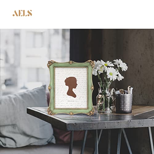 8x10 Inch Vintage Picture Frame with Glass Front G414