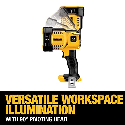20V MAX LED Work Light, Handheld Spotlight, 1500 Lumens N416