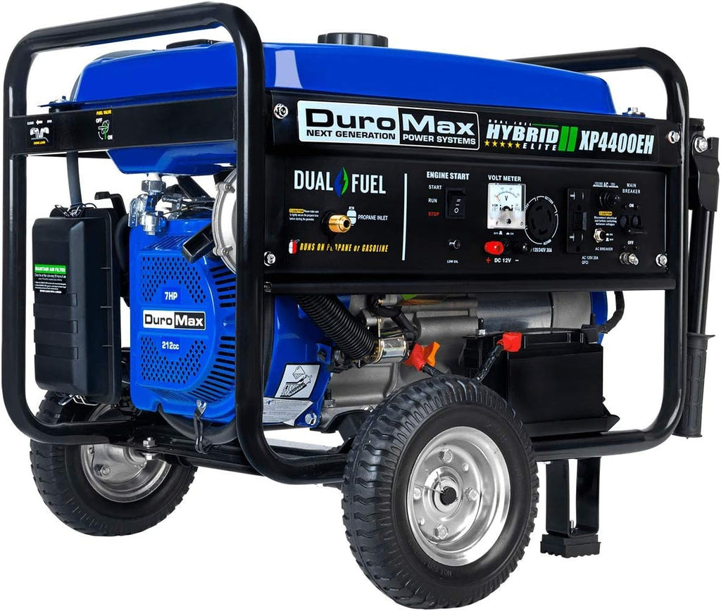 Dual Fuel Portable Generator 4400 Watt Electric Start M45606