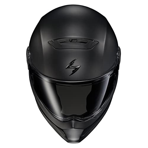 Matte Black Full Face Motorcycle Helmet DOT ECE 22.06 Approved Q345576