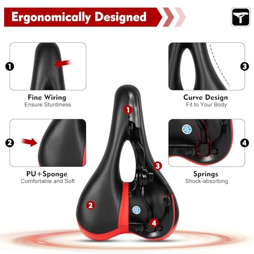Adjustable Electric Scooter Seat 10.23 * 6.29inch Aluminum Rod U7433