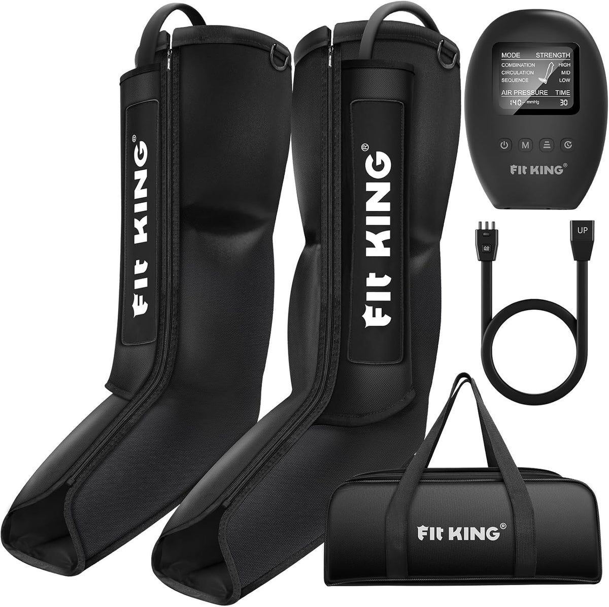 Leg Compression Boots Massager for Foot and Calf Recovery U55579