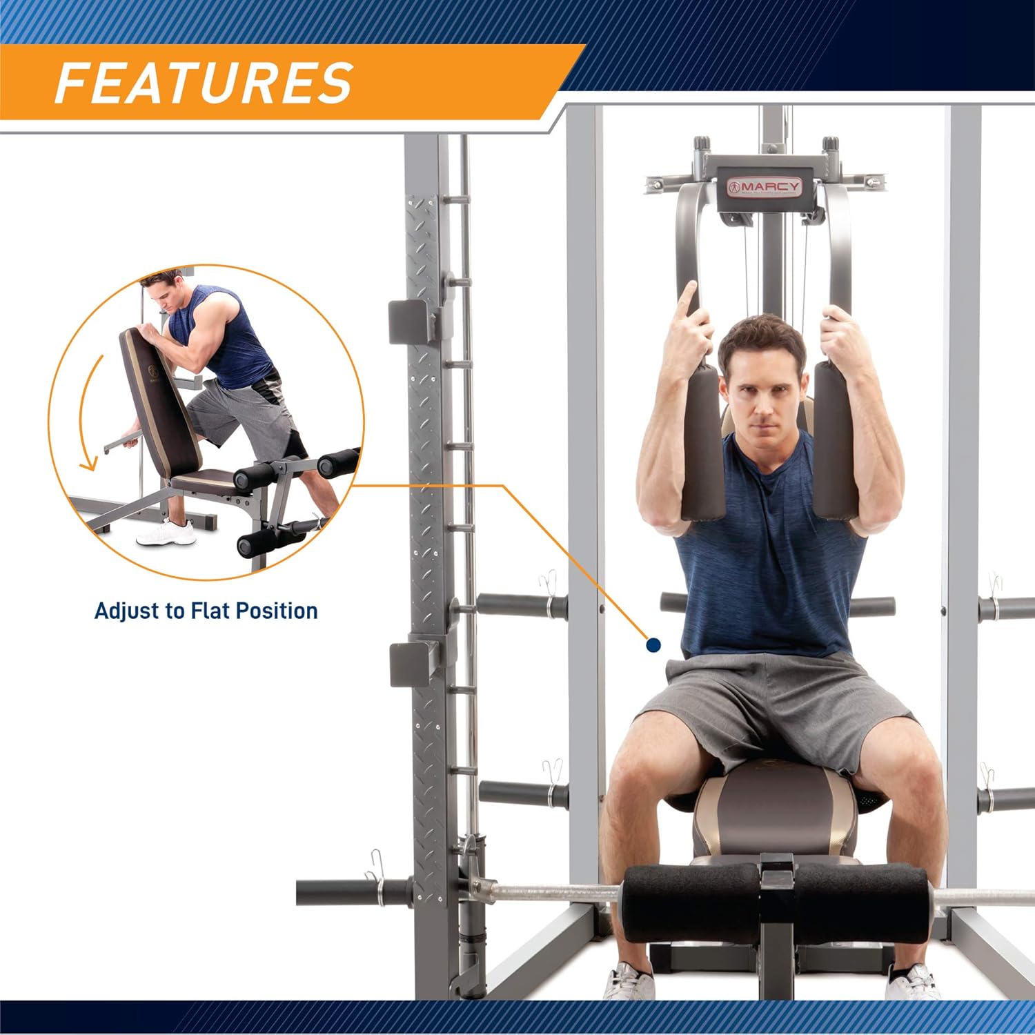 Gray/Brown Home Gym Equipment P157909