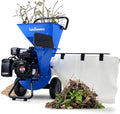 7HP 212CC Gas Wood Chipper Shredder Mulcher B521818