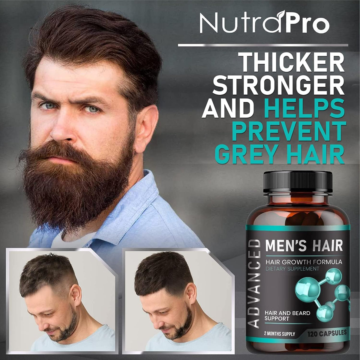 Hair Growth Vitamins, 120 Capsules T9662