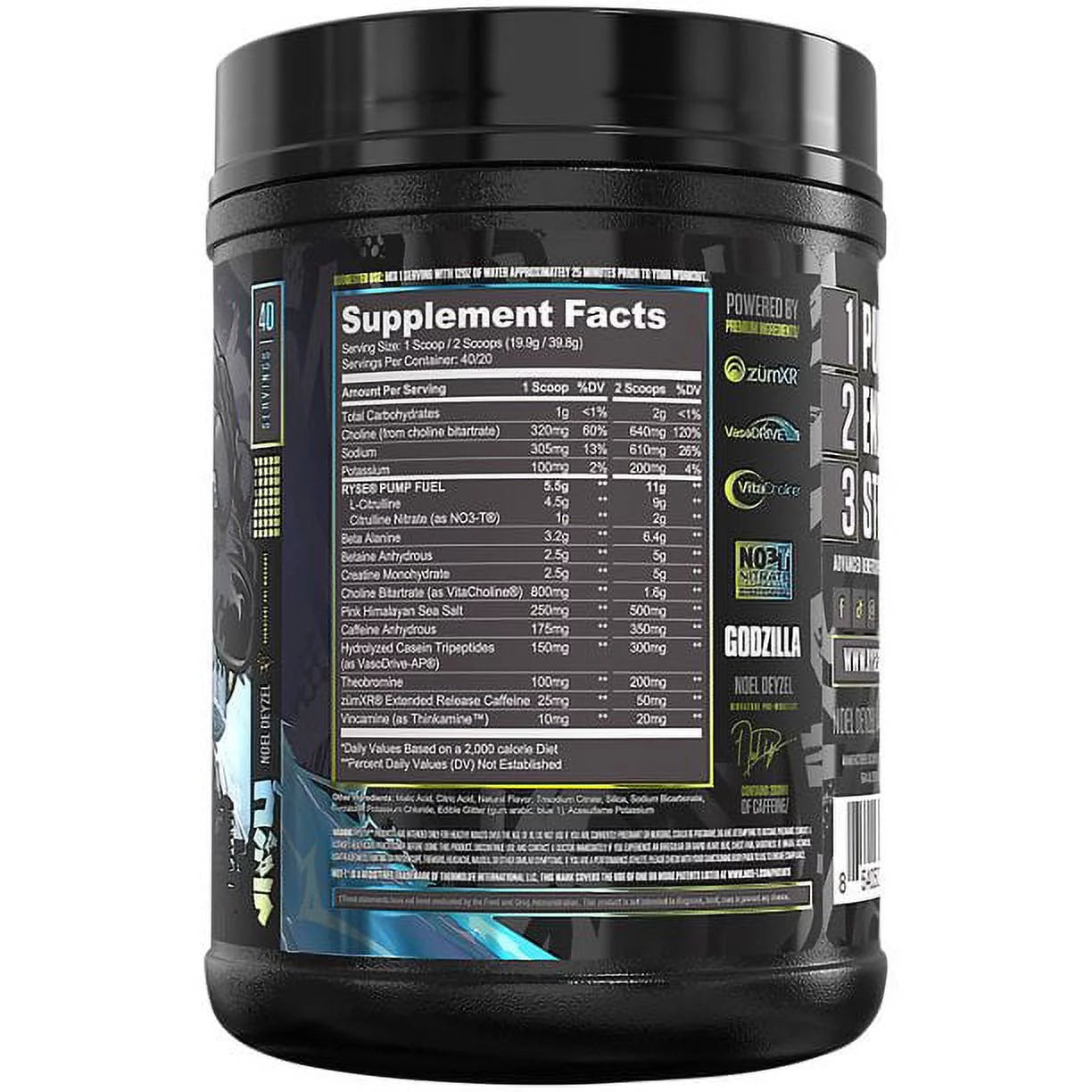 Monsterberry Lime PreWorkout (1.75 lb / 20 Servings) F553141