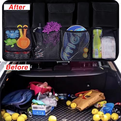 Car Backseat Trunk Organizer with Adjustable Straps R33610
