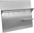 Stainless Steel Backsplash with Shelf (36x 29.5 Inch) B557916