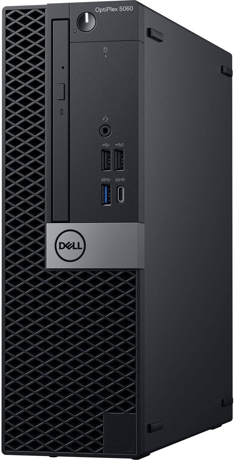 Dell Optiplex 5060 Desktop Computer Hexa Core Intel i5 16GB DDR4 RAM 250GB SSD Windows 11 Professional Black I43078