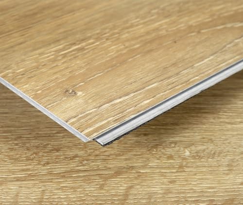 Brown or Grey 5mm Vinyl Flooring Planks, 14 Planks per Box I56752