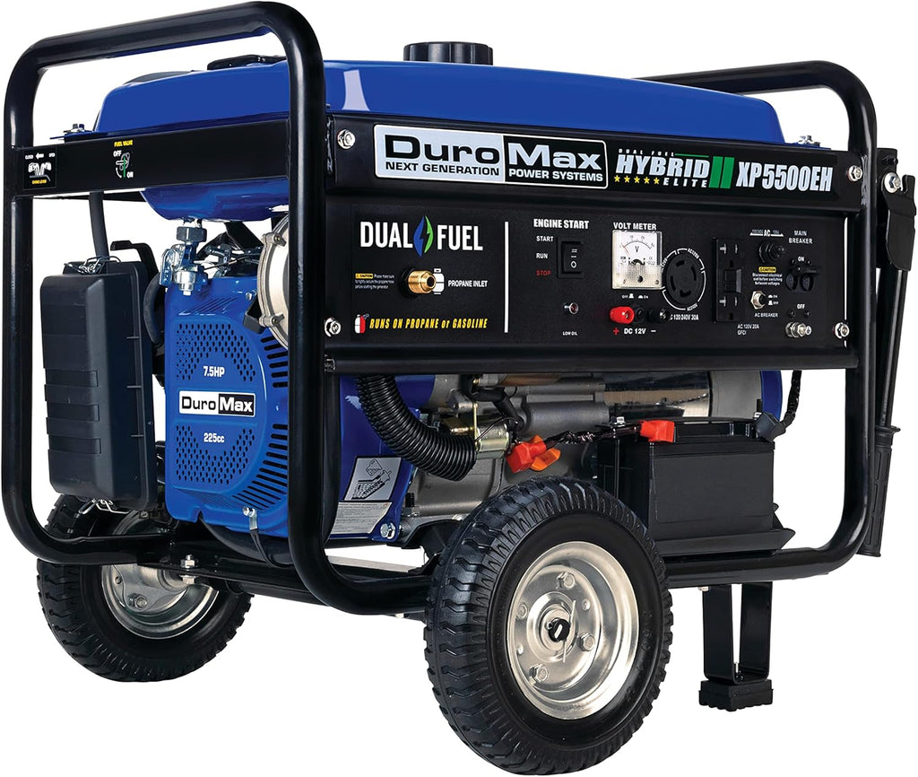 Dual Fuel Portable Generator 4400 Watt Electric Start M45606