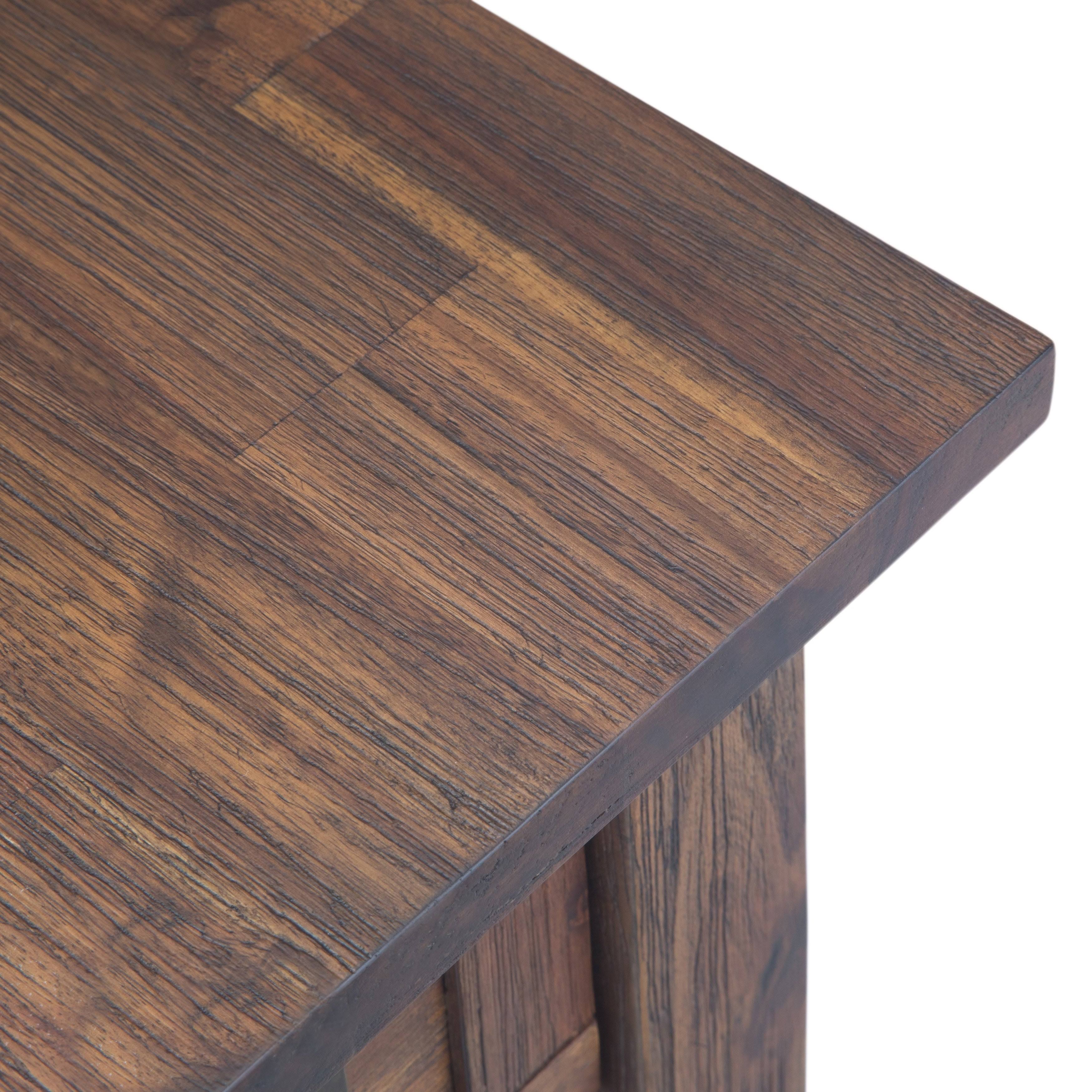 Solid Acacia Wood Narrow Side Table P6161