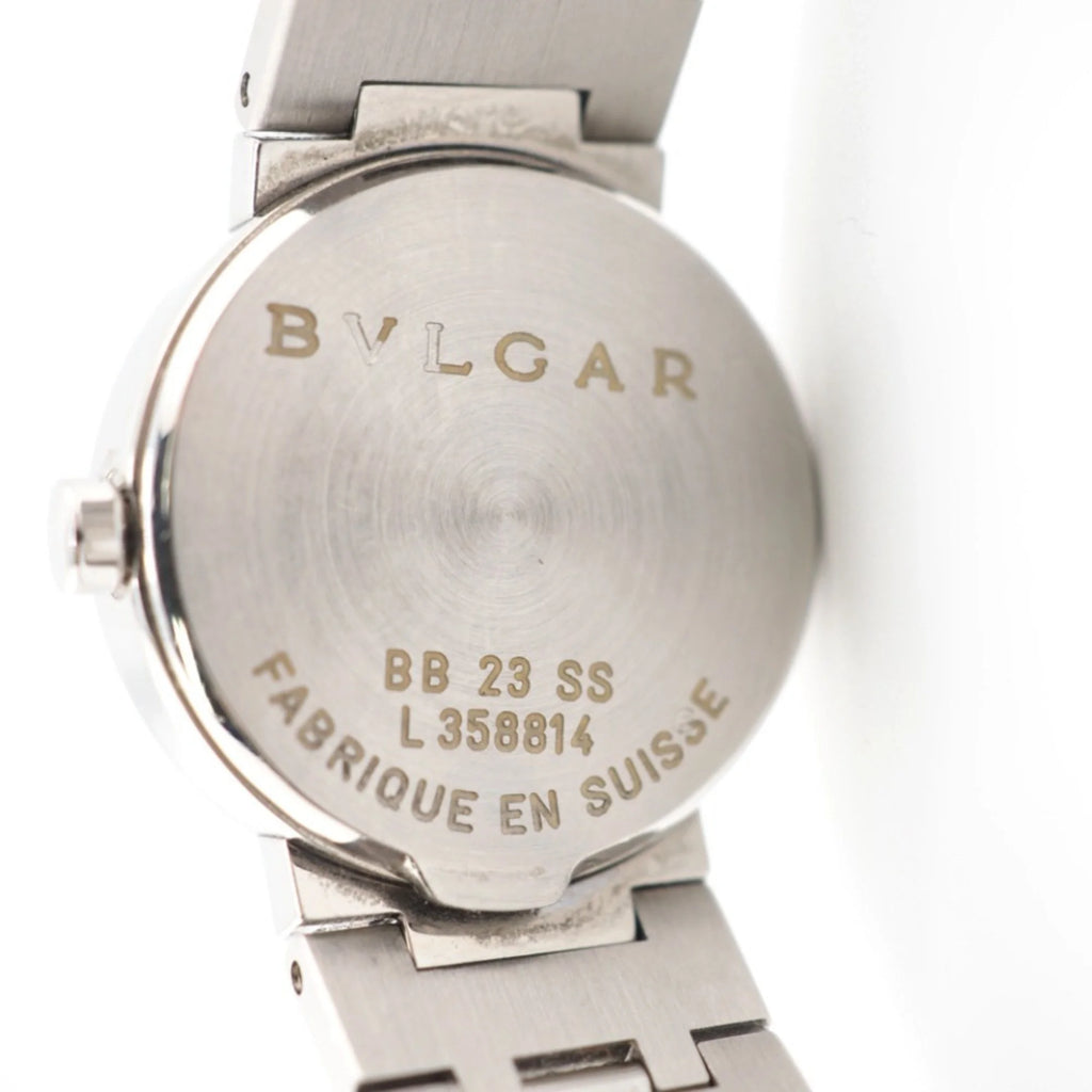 Pre-Owned Black Dial Silver Ladies Watch R65712