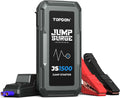 12V 1500A 10000mAh Lithium Battery Jump Starter with Smart Clamp Cables W663683