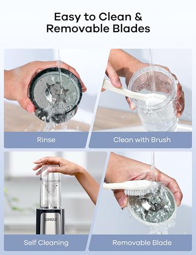 14Pcs Personal Blender with 3 Portable Cups K95842