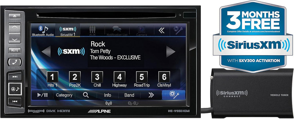 Audio Video Nav System with Sirius XM tuner D799