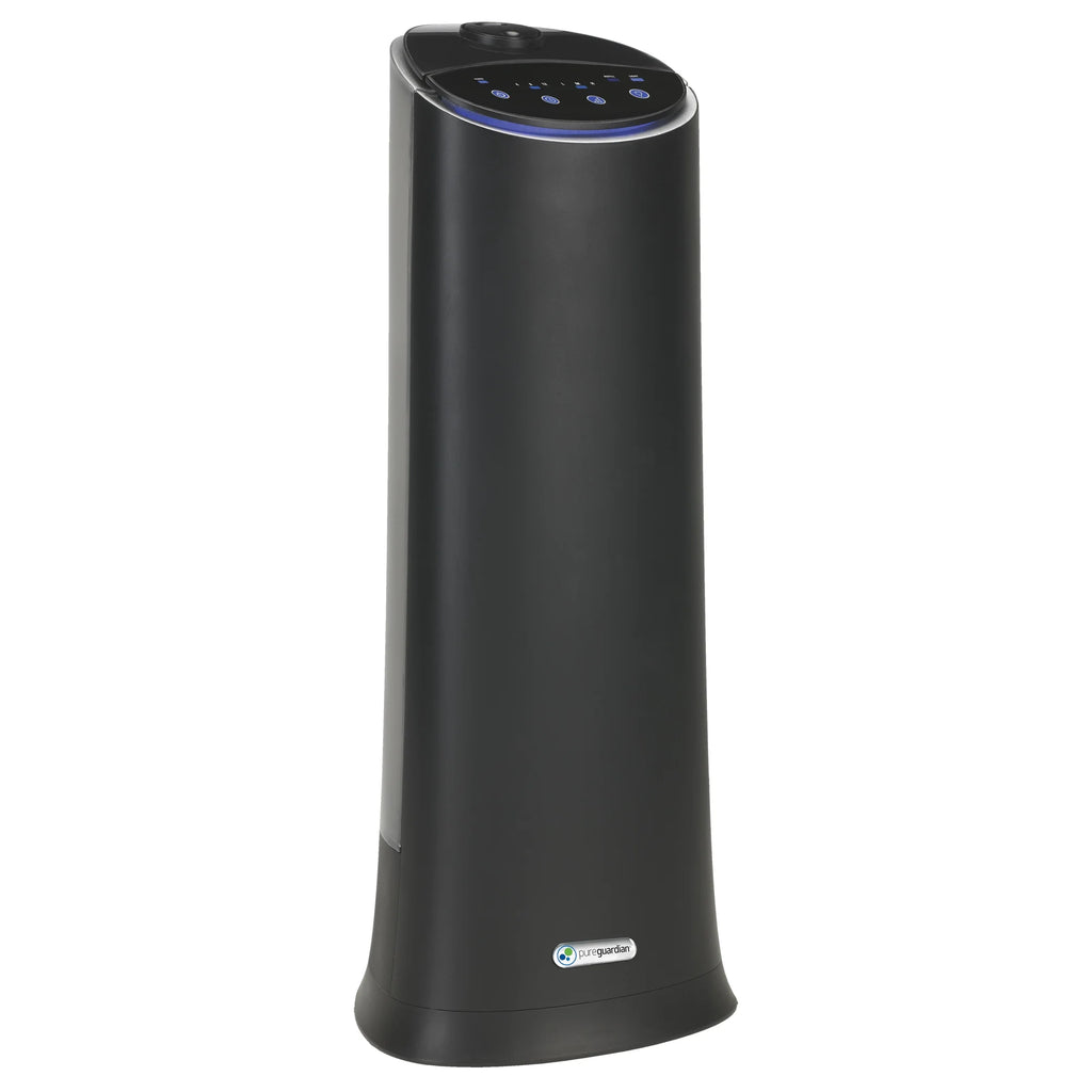 Black 1.5 Gallon Ultrasonic Cool Mist Tower Humidifier D785