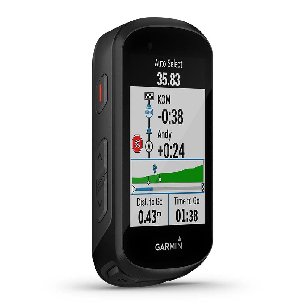 Bike Computer Bundle with White Silicone Case & HD Tempered Glass Screen Protectors (x2) Q14148