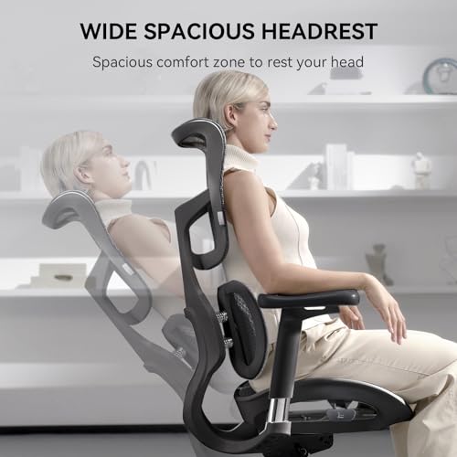 White Italian Velvet Mesh Ergonomic Office Chair D790