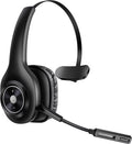 Bluetooth Headset with Microphone Noise Cancelling, 55H Talk Time N266