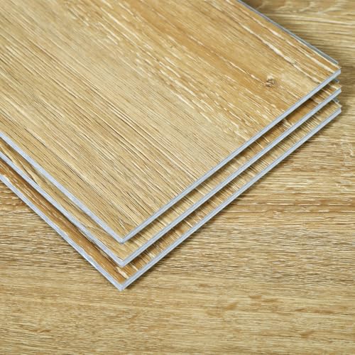 Brown or Grey 5mm Vinyl Flooring Planks, 14 Planks per Box I56752