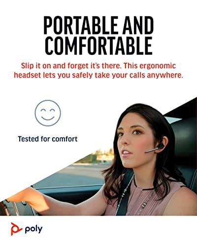 Wireless Headset Single-Ear Bluetooth with Noise-Canceling Mic I420301