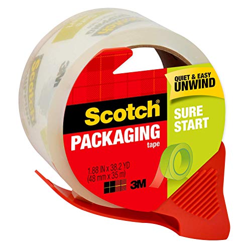 1.88"x 38.2 yd Clear Shipping Packaging Tape J16469