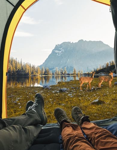 Green Waterproof Double Layer Pickup Truck Tent for 2 Person I1804