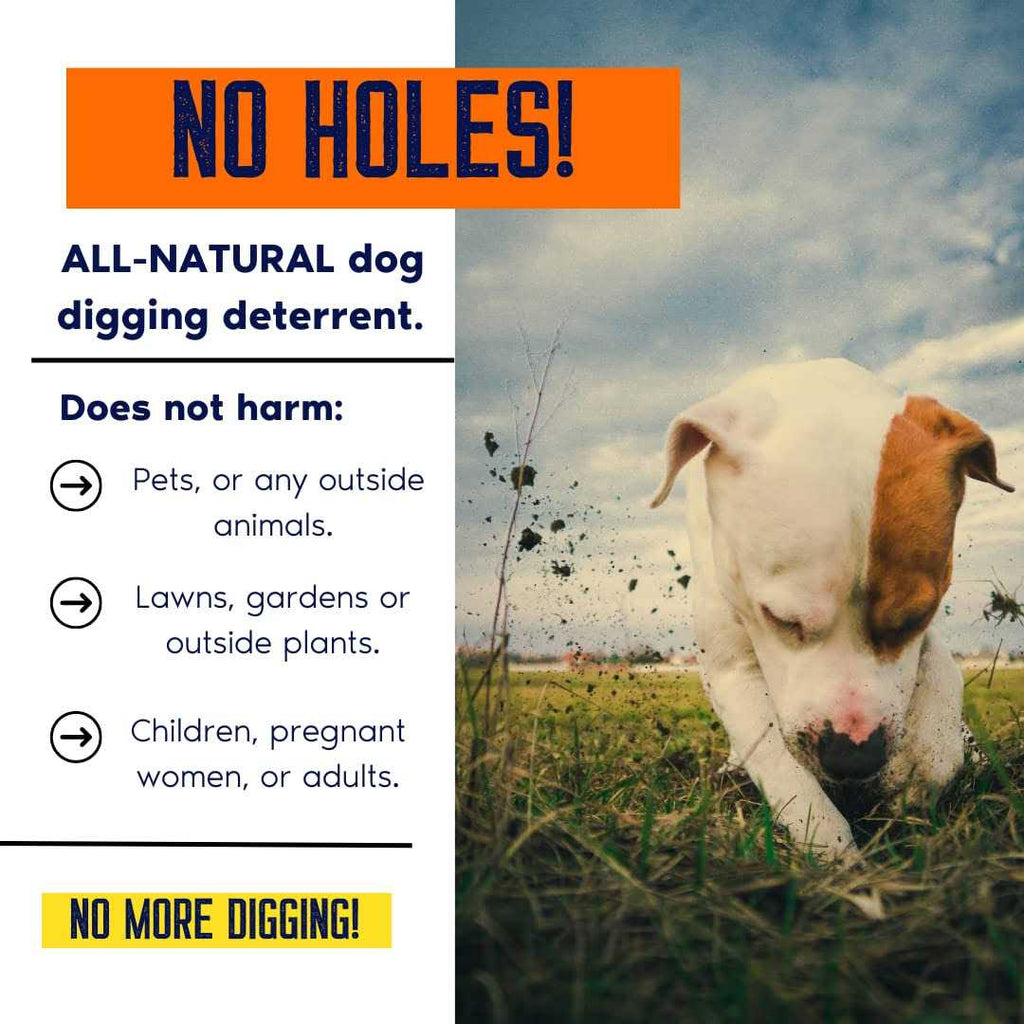 No Holes! Digging Dog Prevention Gallon with Trigger Sprayer A5673